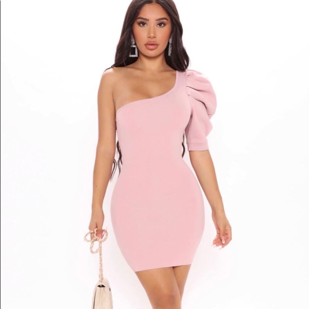 PUMP THE BRAKES PUFF SLEEVE MINI DRESS